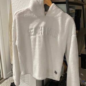 DKNY Seattle Seahawks fuzzy pullover